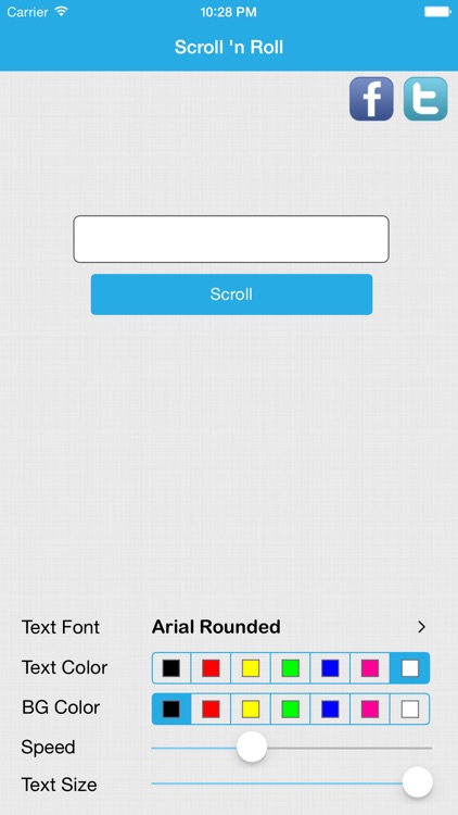 Scroll 'n Roll - Text Marquee