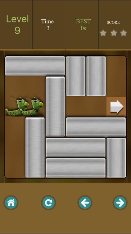 Epic Caterpillar Slide Quest - block riddle