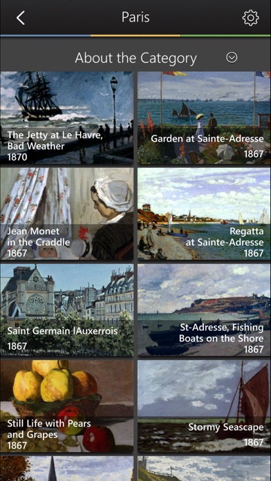 How to cancel & delete Claude Monet Art: Virtual Museum from iphone & ipad 3