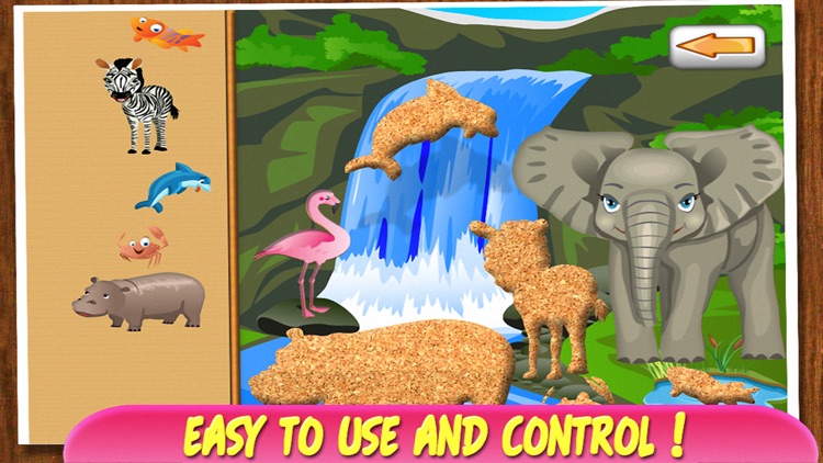 Animal Puzzle for Kids - Preschool Learning Games