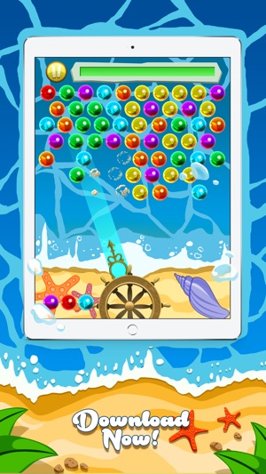 Bubble Shooter Beach Blaze Pro