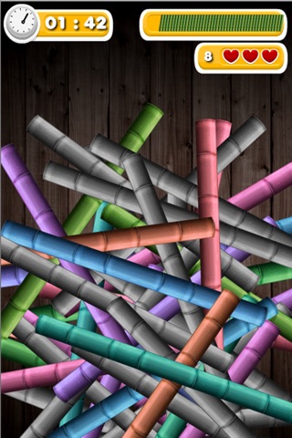 Pick All Trapple Chopstick Sticks in Mikado Board screenshot 3