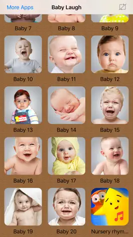 Game screenshot Baby laugh: laughs from the happiest babies apk