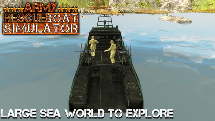 Army Rescue Boat Simulator  911 Coast Emergency