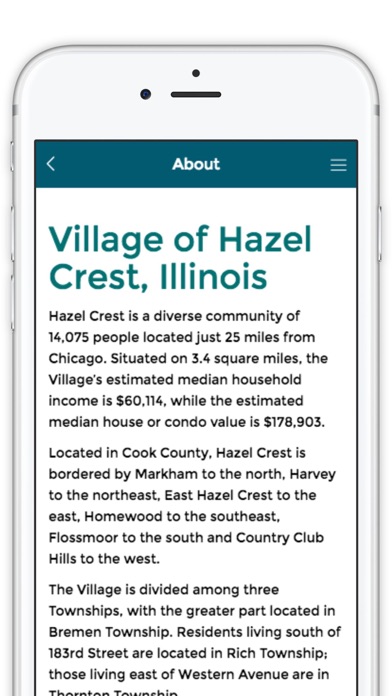 How to cancel & delete Village of Hazel Crest from iphone & ipad 2