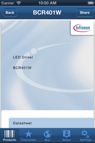 Infineon Products screenshot 3