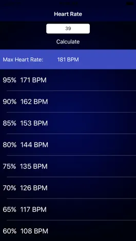 Game screenshot Max Heart Rate Calculator for Fitness and Exercise mod apk