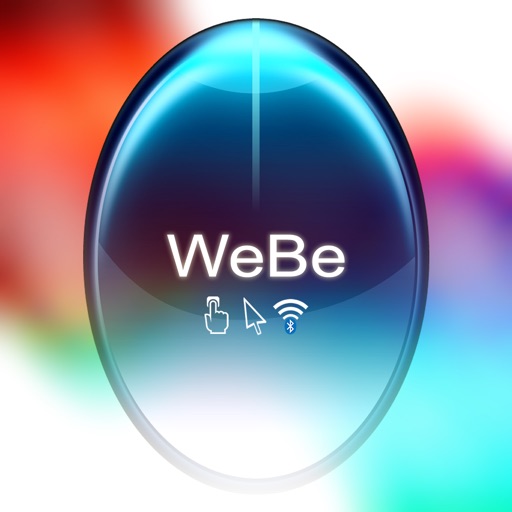 WeBe Bluetooth Mouse & Remote Keyboard for Mac/Win