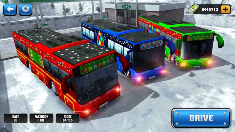 OffRoad Snow Bus Driving 2017-Hill Drive Simulator