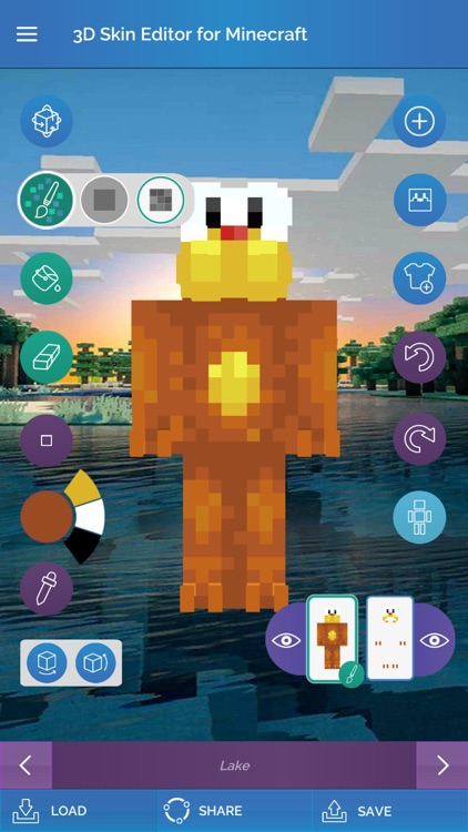 3D Skin Editor for Minecraft