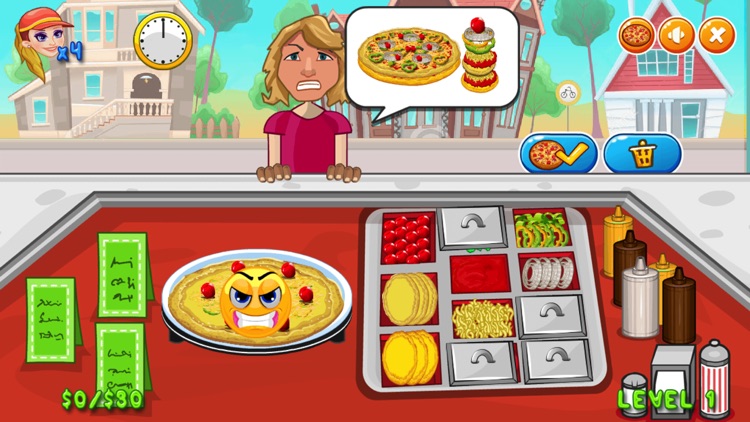 Pizza Shop Game