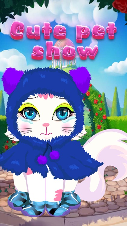 Cute Little Cat  - Pet beauty makeup salon