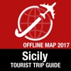 Sicily Tourist Guide + Offline Map