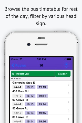 Hobart Bus screenshot 4