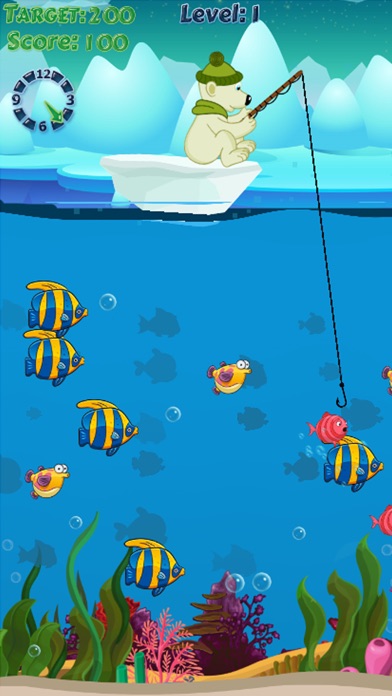 Polar Bear Fishing - fish game seafish games free, Apps