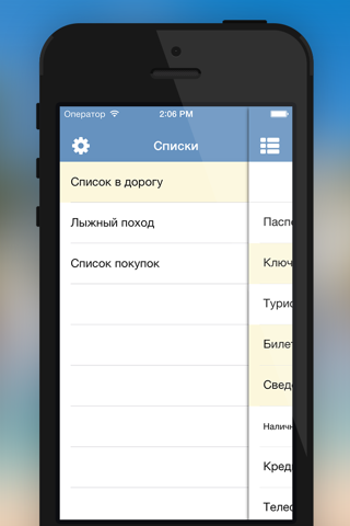Checklist app (Packing List) screenshot 2