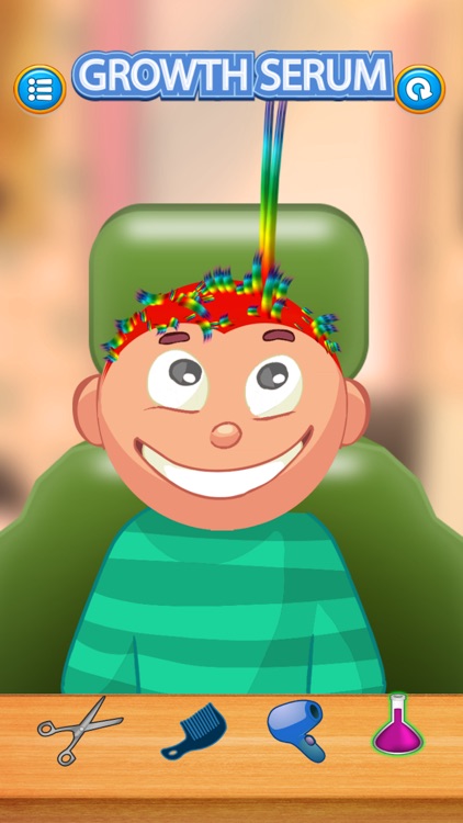 Child game / rainbow hair cut screenshot-4