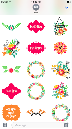 Love Romantic Sticker Pack(圖2)-速報App