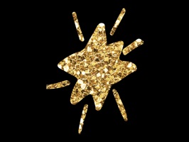 Put some Christmas shine in your iMessages with these FREE glam glitter stickers