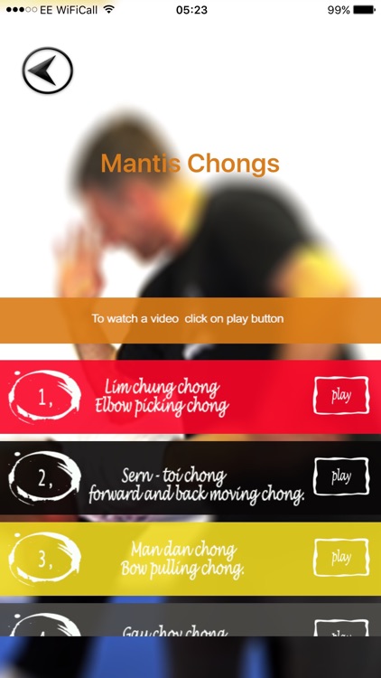 Mantis chongs