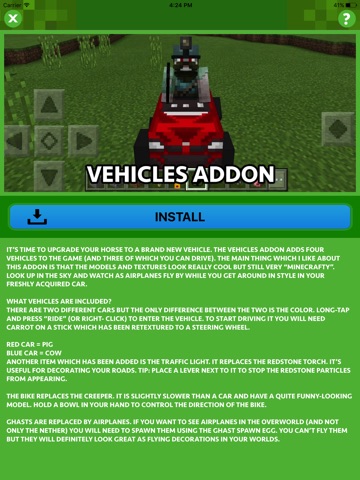DIRT BIKES ADDONS for Minecraft Pocket Edition screenshot 3
