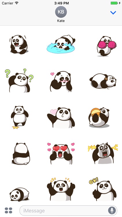 Panda Animated Happy