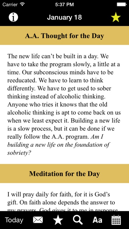 Twenty-Four Hours a Day: Recovery Meditations