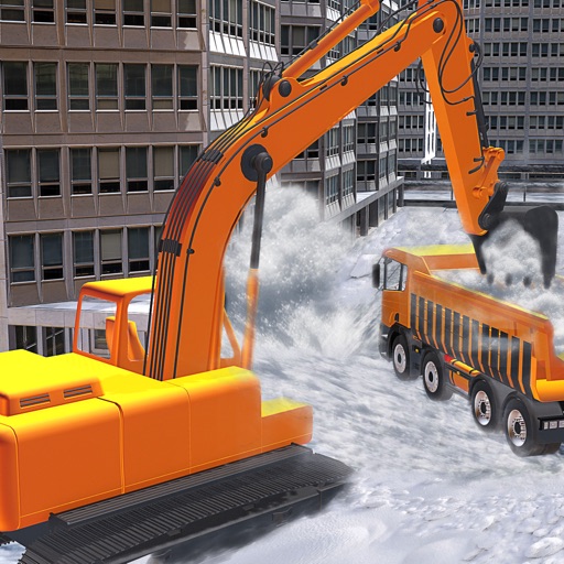 Snow Plow Truck Excavator Simulator 3D - Snowplow Icon