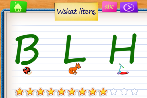 Alfabet dla Dzieci -Edukacja, Ortografia, Pisownia screenshot 4