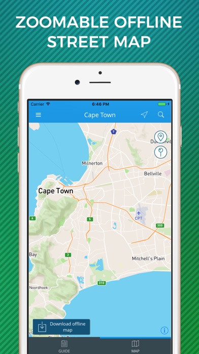 How to cancel & delete Cape Town Travel Guide with Offline Street Map from iphone & ipad 3