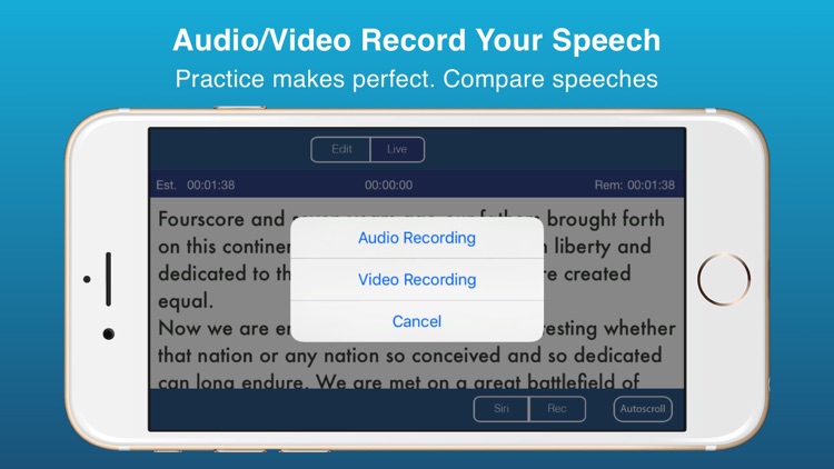 Public Speaking Teleprompter screenshot-3