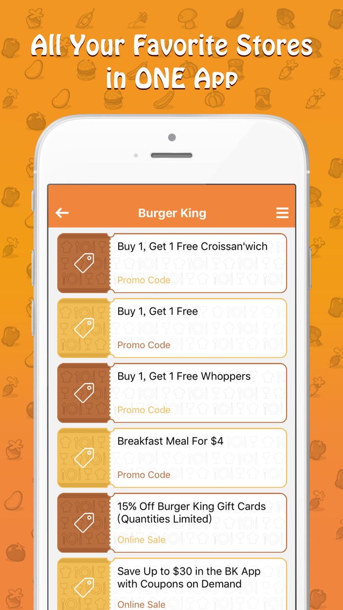 Food Coupons - Restaurants, Grocery  Drug Stores