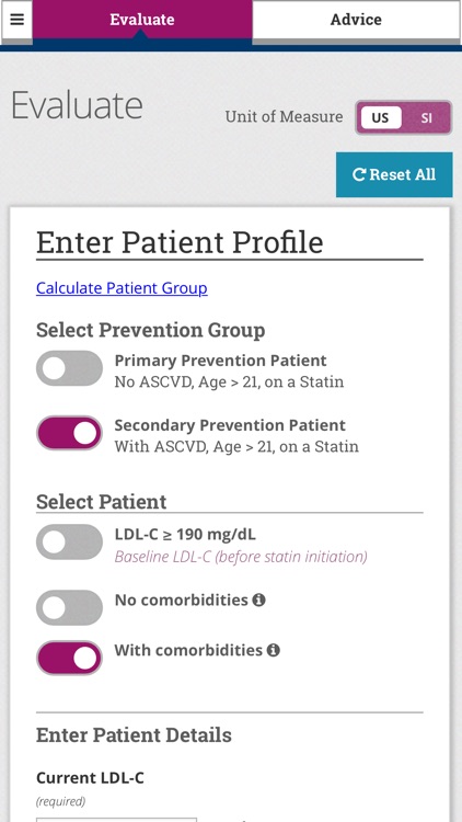 LDL-C Manager