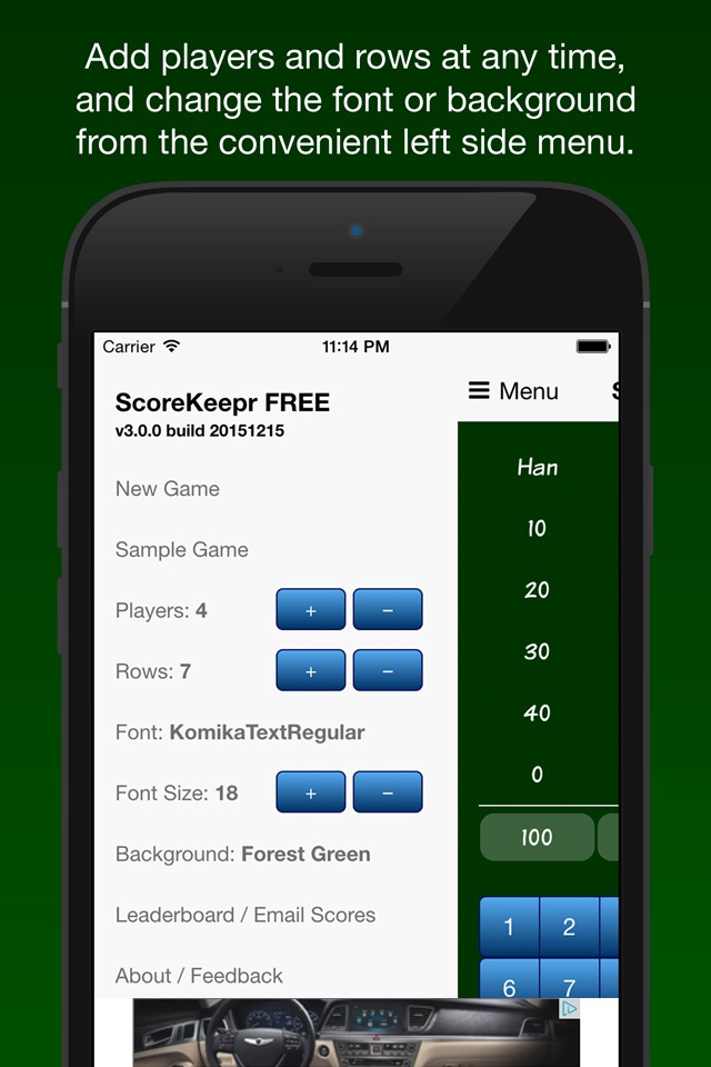 Score Keeper FREE screenshot 2