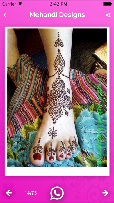 How to cancel & delete Indian & Arabic Mehndi Designs & Photos Offline from iphone & ipad 2