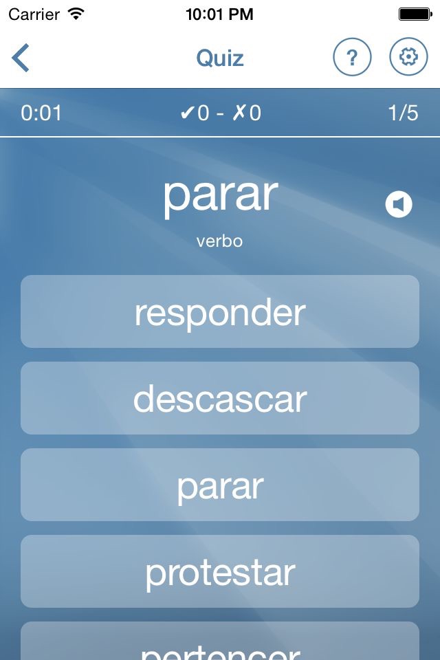 Learn Spanish Flashcards screenshot 4