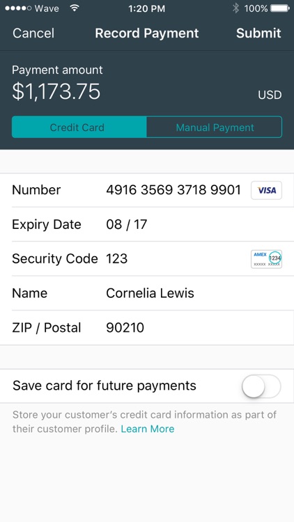 Invoice by Wave