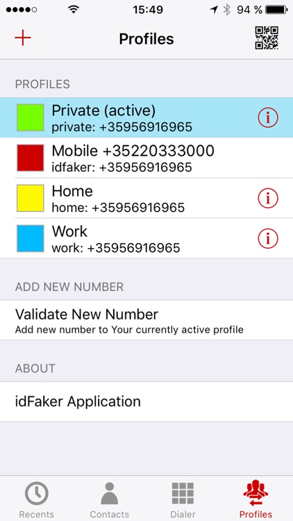 idManager and dialer
