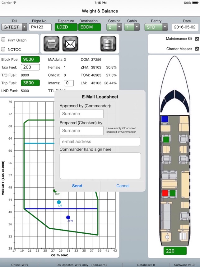 Pan Aero Weight and Balance Falcon Business Jets(圖3)-速報App