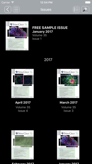 Stem Cells Journals