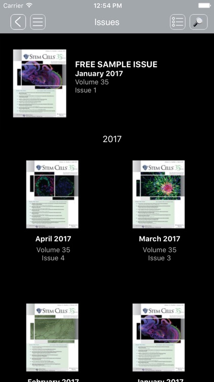 Stem Cells Journals