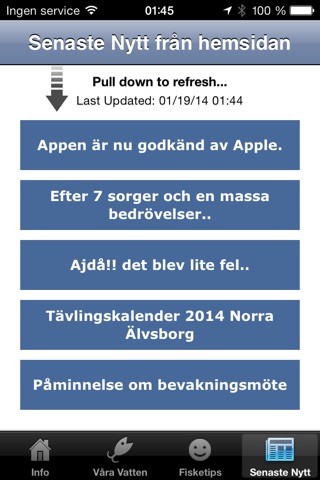 Sportfiskarna Trollhättan/Vänersborg screenshot 3
