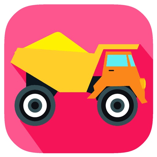 Free Dump Trucks Coloring Book Game For Kids iOS App