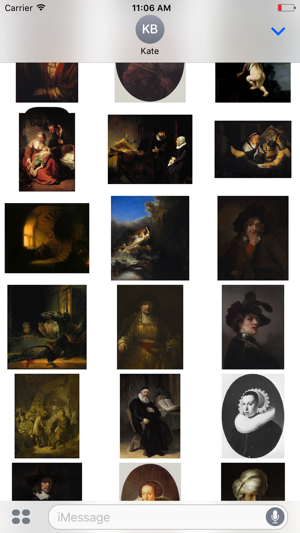 Rembrandt Stickers for iMessage(圖3)-速報App