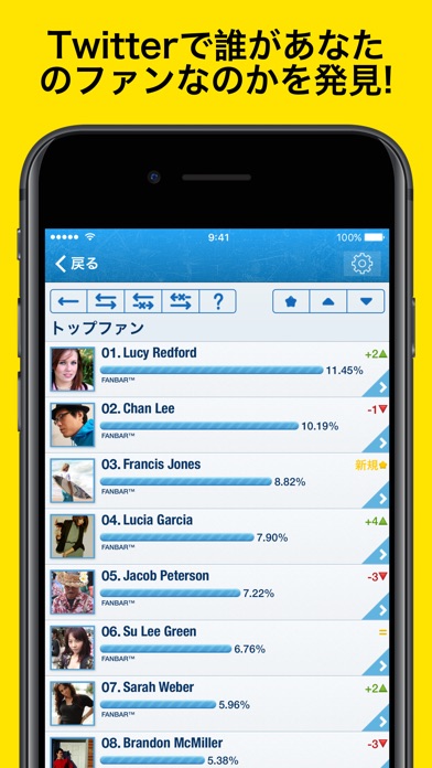 MyTopFans Pro for Twi... screenshot1