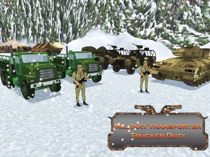 Military Truck Army Transport  Simulator Game Sim