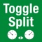 The Toggle Split timers consist of two stopwatches each with a split timer