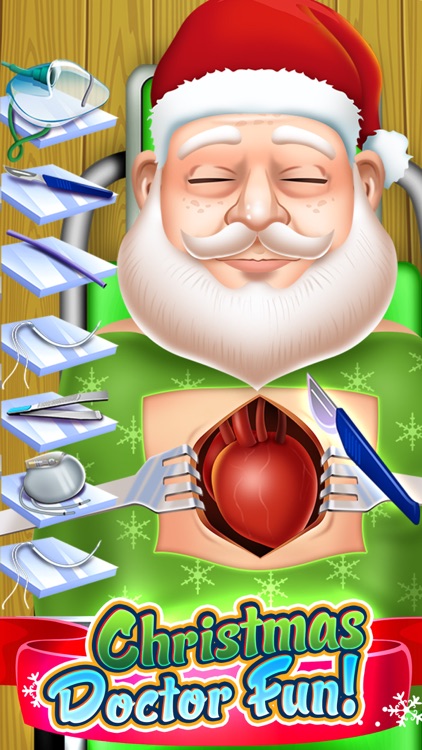 Kids Santa Doctor Surgery Salon Games (Boy & Girl)