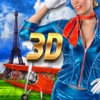 3D Airplane Flight Simulator - Paris France