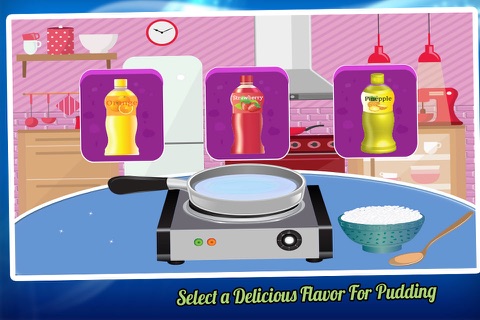 Pudding Maker – Delicious Dessert Bakery for Kids screenshot 2
